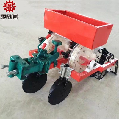手扶拖拉機牽引花生播種機自動膜上點播花生播種覆膜機工廠價格發(fā)