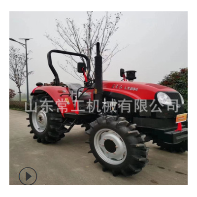 東方紅LX804農(nóng)用大橋開荒犁地拖拉機 山地丘陵旋耕翻地播種拖拉機