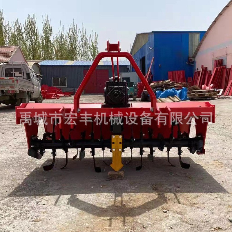 工廠定制型號(hào)齊全起壟 拖拉機(jī)后置傳動(dòng)軸帶的旋耕犁 旋耕機(jī)可定制