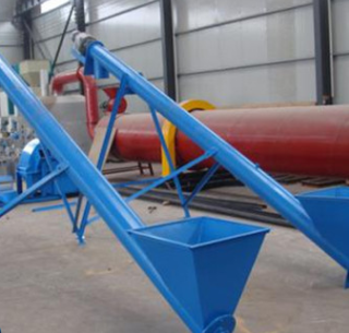 濟寧垂直管型螺旋輸送機 雙螺旋干粉輸送機 螺旋桿輸送機