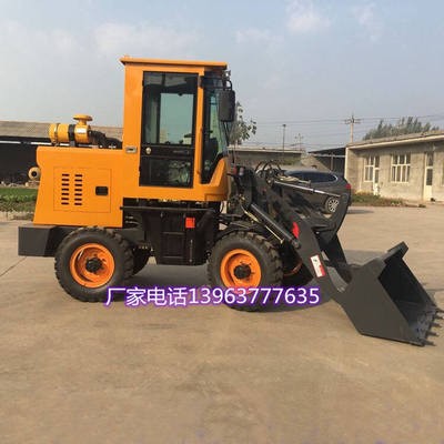 建筑適用小型翻頭裝卸機(jī)新款出售四驅(qū)四缸裝載車農(nóng)用抓木抓草機(jī)