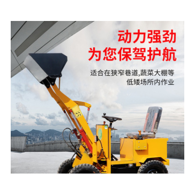 電動(dòng)小鏟車養(yǎng)殖場清糞四輪抓草農(nóng)用工地柴油四驅(qū)裝載機(jī)推土車小型