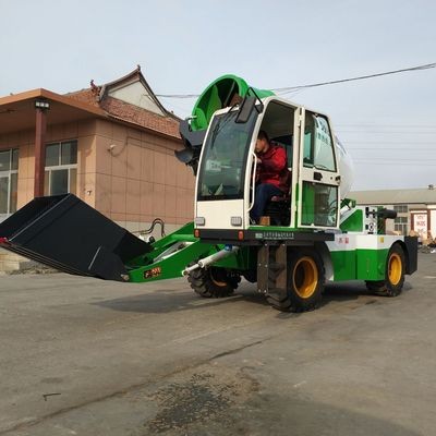 自動攪拌車 山東魯樽鏟料攪拌運(yùn)輸車 山東萊州上料攪拌車