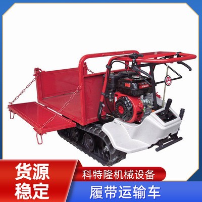 全地形農用四不像小型手扶履帶爬坡運輸車 爬山虎履帶搬運車