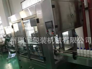 全自動沙拉醬灌裝機 6頭活塞式濃醬灌裝線 蜂蜜自動定量灌裝設(shè)備