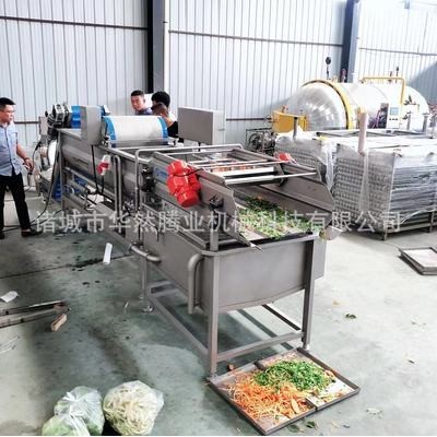 現貨熱銷洗菜機 商用渦流清洗機 蔬菜水果清洗機 支持定制 氣泡