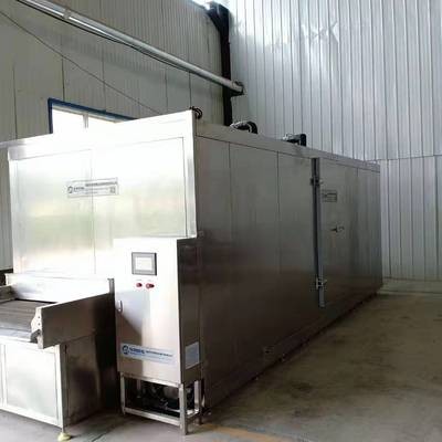 廠家水果速凍設備 黃桃干芒果干隧道式速凍機網帶式速凍設備