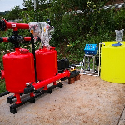 水肥一體機智能灌溉農(nóng)田手機控制一體式自動過濾施肥澆水控制器