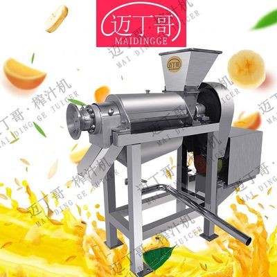 邁丁哥加工果蔬榨汁機枇杷菠蘿芒果破碎機組榨汁機商用