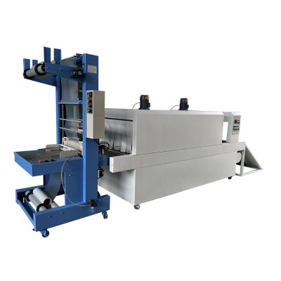 袖口式礦泉水封包機(jī)飲用水封包機(jī)罐裝飲料收縮封口包裝機(jī)