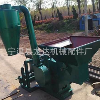 大型養殖飼料加工設備秸稈粉碎機 錘片式沙克龍青草飼料粉碎機