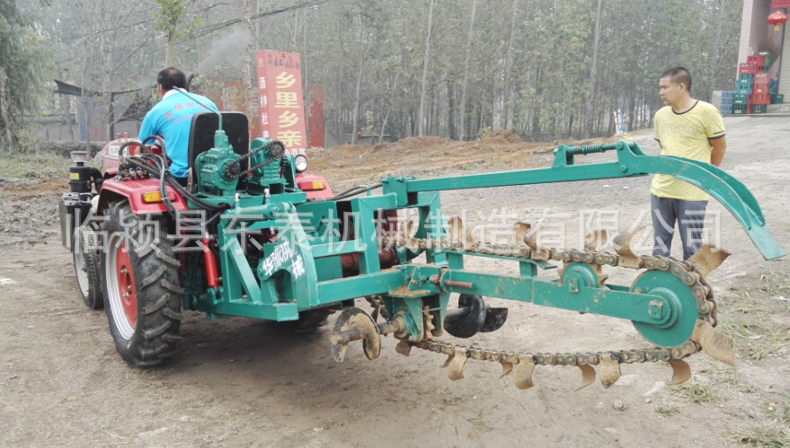 小托帶小鏈條開溝機 (2)