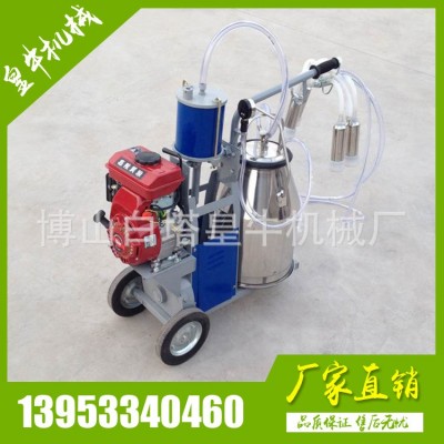 山東擠奶機生產汽油活塞式擠奶機 牛羊用單桶活塞汽油擠奶機