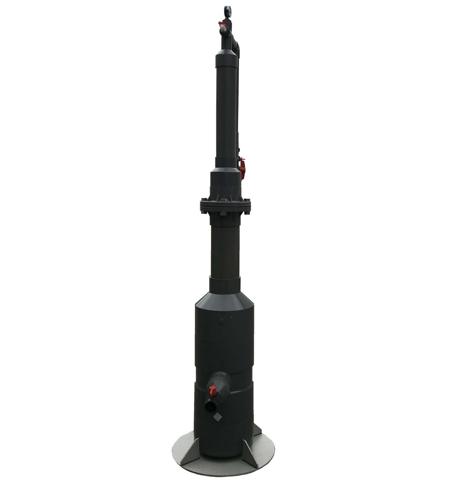 水產養殖純氧增氧高密度養殖純氧混合器循環水氧氣錐飽和溶氧器