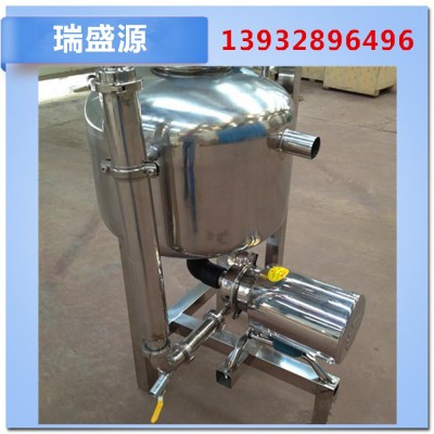 瑞盛源養(yǎng)殖設(shè)備 奶廳擠奶機(jī)配件304不銹鋼集乳罐 牛奶羊奶集乳罐