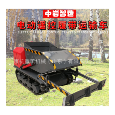 供應(yīng)小型橡膠履帶運(yùn)輸車 山地果園無(wú)線遙控電動(dòng)履帶運(yùn)輸車