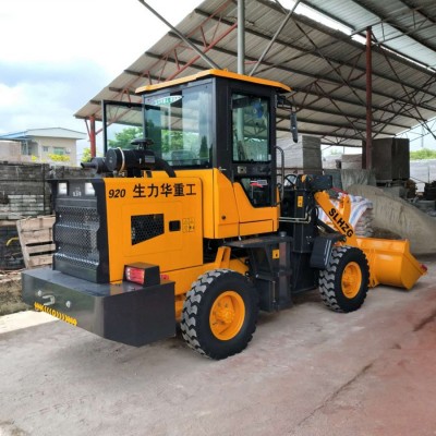 裝載機鏟車四驅20全新小型多功能液壓抓木抓草機養殖場工地建筑用