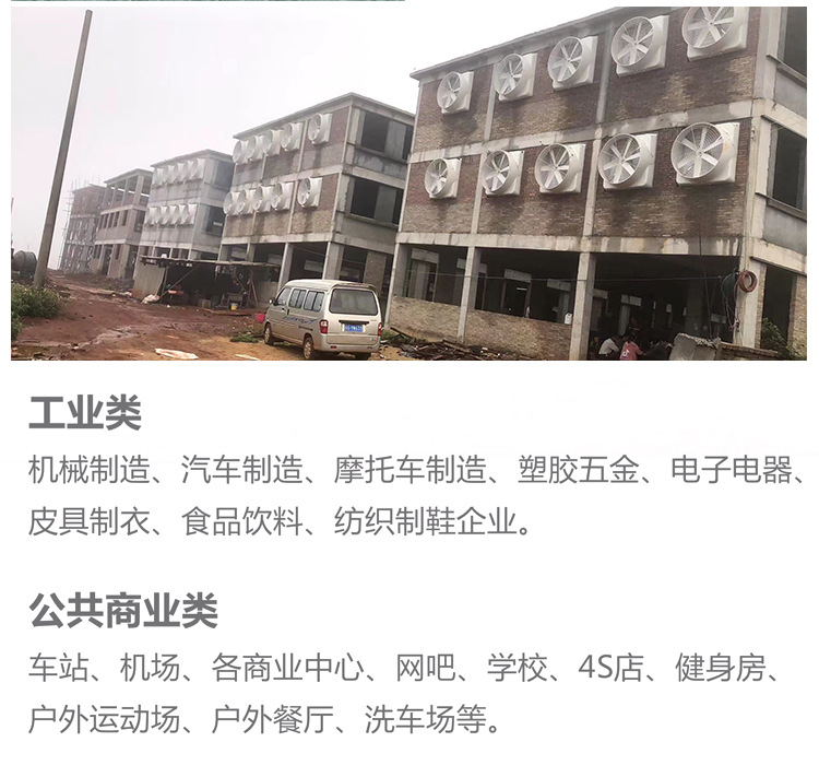 工業低噪音通風機