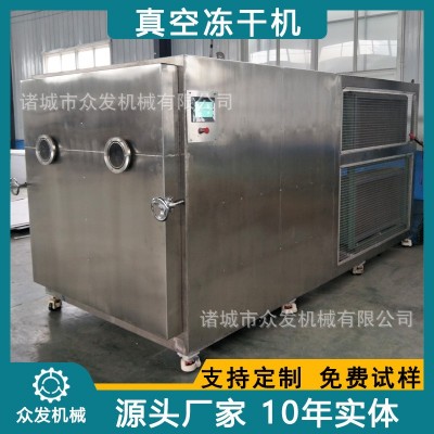 食品蔬菜水果凍干設備 果蔬脆真空凍干機 肉脯低溫凍干機器 眾發