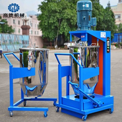 電動(dòng)高速打粉機(jī)適合化工原料色母染料調(diào)色配304不銹鋼材質(zhì)打粉桶