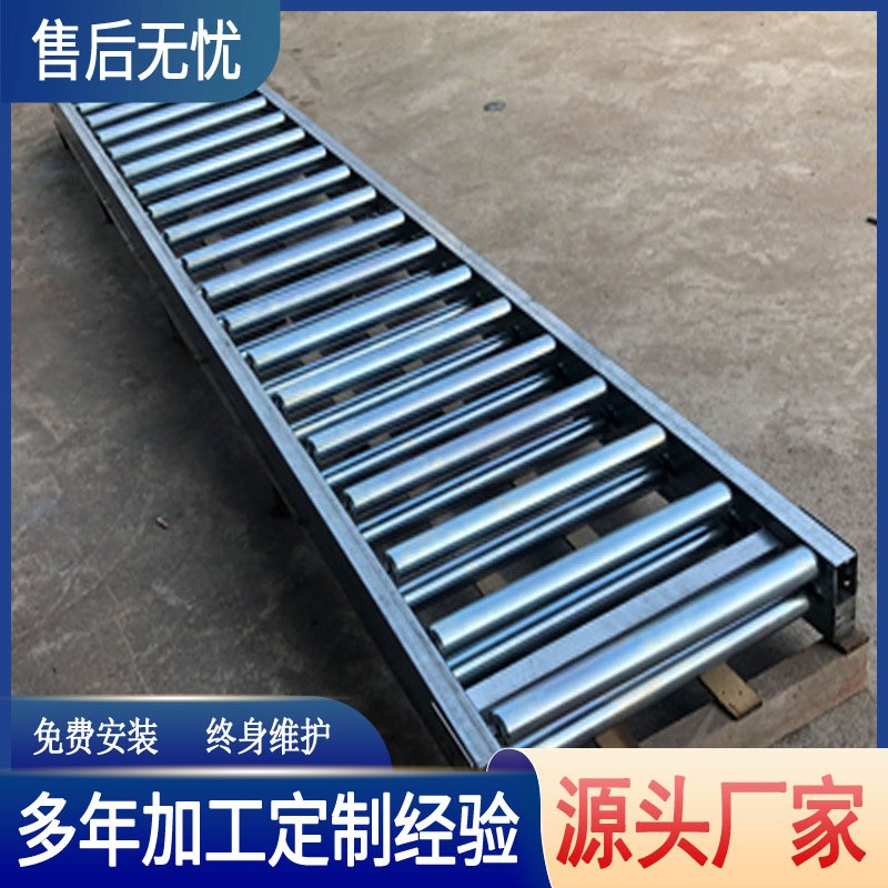 機(jī)械設(shè)備傳送機(jī)生產(chǎn)流水線滾筒輸送機(jī) 小型卸貨神器滑梯輸送機(jī)