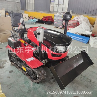 丘陵開溝耕地機(jī) 50馬力履帶式拖拉機(jī) 80馬力水旱兩用