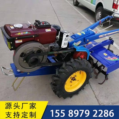 農用手扶式拖拉機 山地丘陵手扶打地機 大馬力起壟開溝耕田機