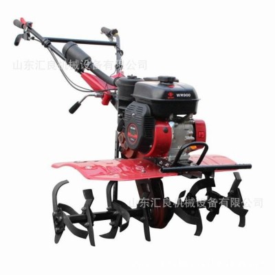 農用電啟動手扶開溝施肥機 大棚果園翻地追肥機 山地果園旋耕機