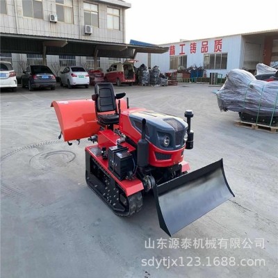 35馬力多功能開溝機(jī) 大棚履帶式旋耕機(jī) 自走式開溝施肥機(jī)廠家現(xiàn)貨