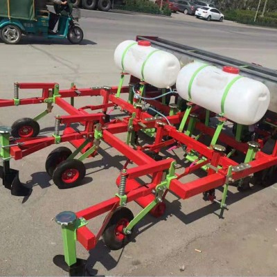 農(nóng)用四輪拖拉機帶花生種植機花生播種機雙行四行六行花生精播機