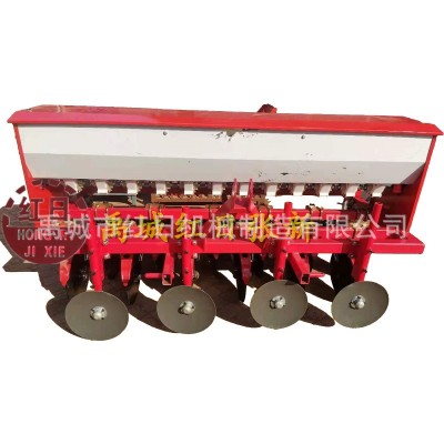 播種施肥一體機 12行小麥施肥播種一體機 燕麥施肥播種鎮壓一體機