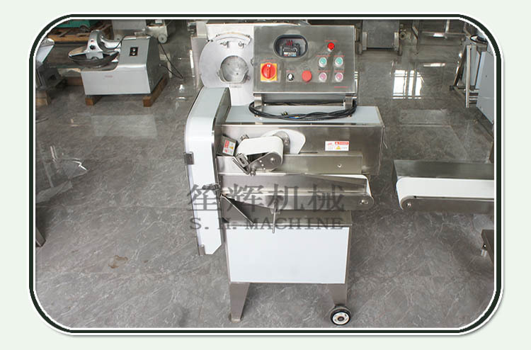 銷售工業 凍肉制品剁塊機雞鴨帶骨連續切丁機切豆皮設備 工廠