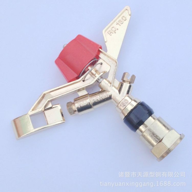 諸暨天源DN20鋅合金噴灌噴頭 園林草坪綠化噴頭專業值得信賴