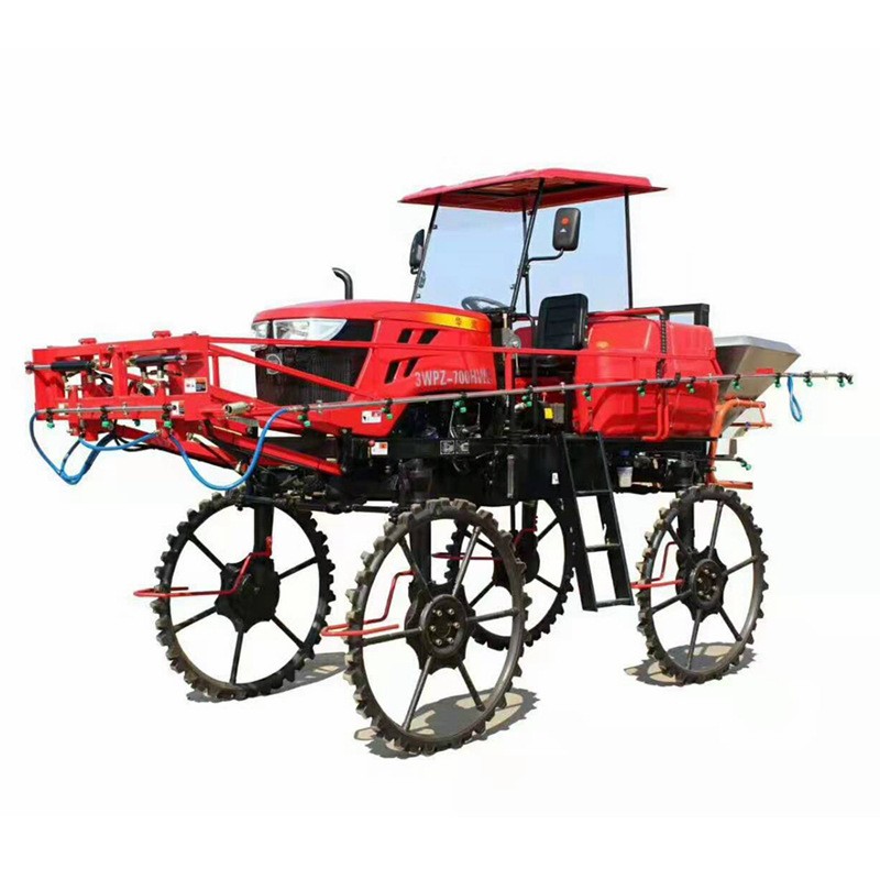 四輪自走式打藥機 農(nóng)業(yè)自走式殺蟲噴藥機 自走式施肥機