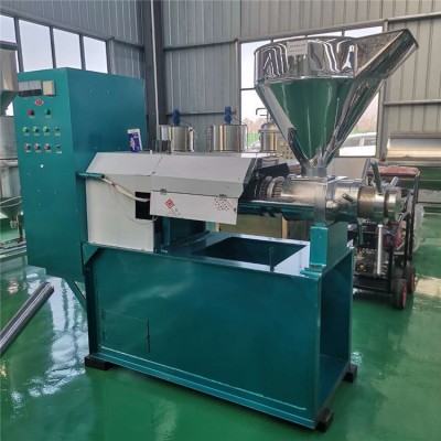廠家定制款冷熱兩用螺旋榨油機(jī)設(shè)備生產(chǎn)線 安徽菜籽大豆榨油機(jī)