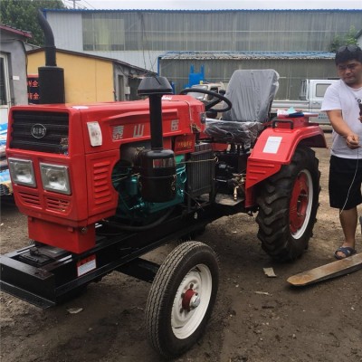 小單缸 農(nóng)用四輪拖拉機 30馬力小型大棚松土犁地拖拉機