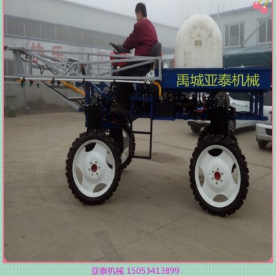 亞泰四輪四驅(qū)打藥機(jī) ZP3 噴藥機(jī)、水田自走式噴桿噴霧機(jī)可定制