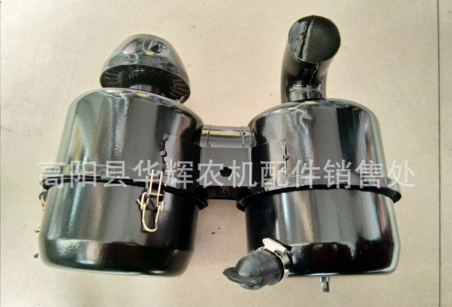 時風(fēng)五征三輪農(nóng)用車空濾器K1317干式油浴式空濾濾清器總成雙胞胎