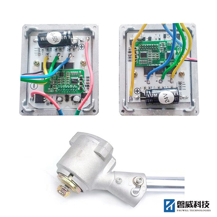 直流無刷割草機控制器24V36V48V鋰電24V-60V350W500W主板方案