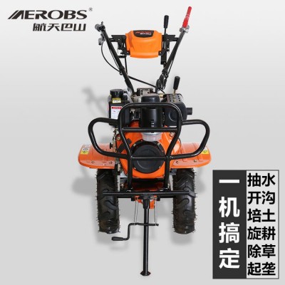 航天巴山農機微耕機 柴油173FC小型農用多功能除草機 旋耕機 農用
