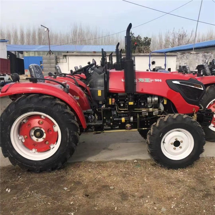 丘陵農(nóng)用拖拉機帶秸稈還田機 四輪90馬力水田輪耕地機 補貼拖拉機