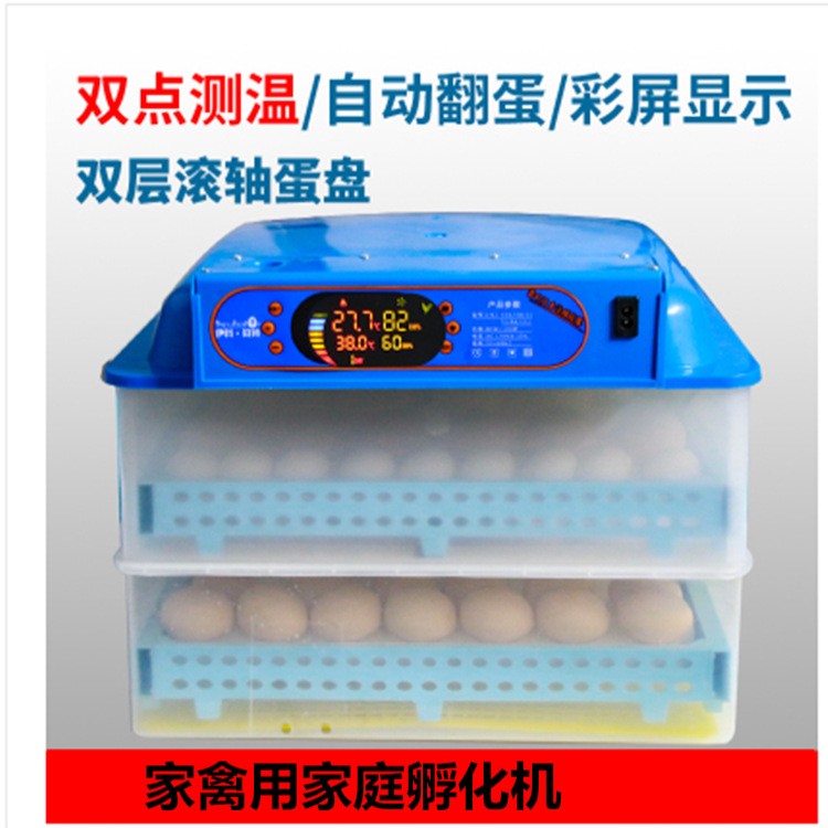 伊科貝特全自動孵化機 雞鴨孵化器 36枚孵化箱 家用恒溫孵化器箱