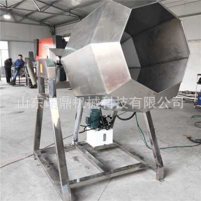 諾鼎直供全自動(dòng)不銹鋼滾筒式拌料機(jī) 八角拌料機(jī) 醬菜腌制上料機(jī)