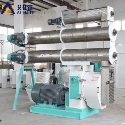 艾禮富機械制粒機飼料貓砂等圓柱體生產效率高SZLH32.350.420.508