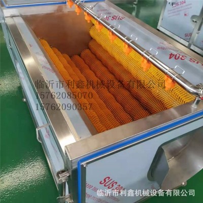 廠家直售不銹鋼牛羊頭蹄全自動毛輥清洗機(jī) 蓮藕生姜清洗機(jī) 利鑫