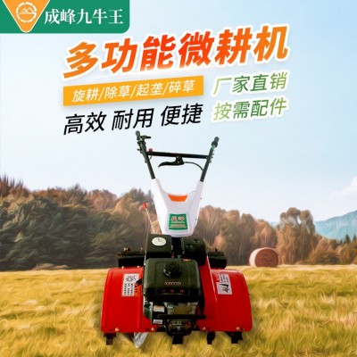 汽油手扶農用微耕機小型旋耕機農林機械手扶微型除草機農業拖拉機