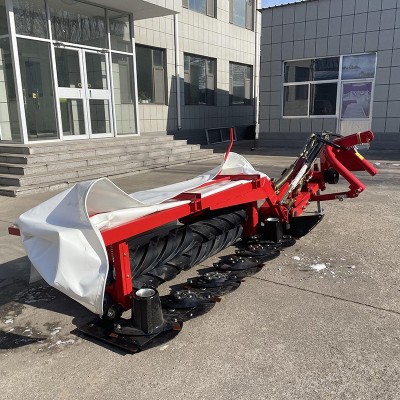 割草壓扁機(jī) 四輪拖拉機(jī)帶6盤(pán)割草機(jī)牧草苜蓿割草機(jī)大型壓扁機(jī)價(jià)格