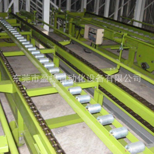 棧板輸送機鏈條式輸送機，鏈條線，重型輸送設備，碼垛設備