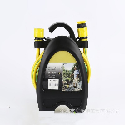 迷你型花園水管架 手提式洗車軟管整理架 壁掛式收納儲(chǔ)藏架