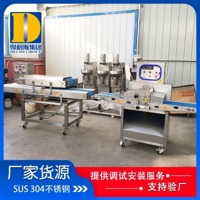 商用雞胸肉開片機(jī) 鮮肉切條機(jī) 不銹鋼連續(xù)式豬肉牛肉開片切條機(jī)